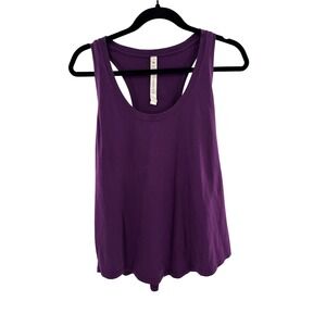 Lululemon Athletica Purple Racerback Tank Top Size 10